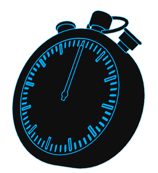 ネオン　ストップウォッチA　002